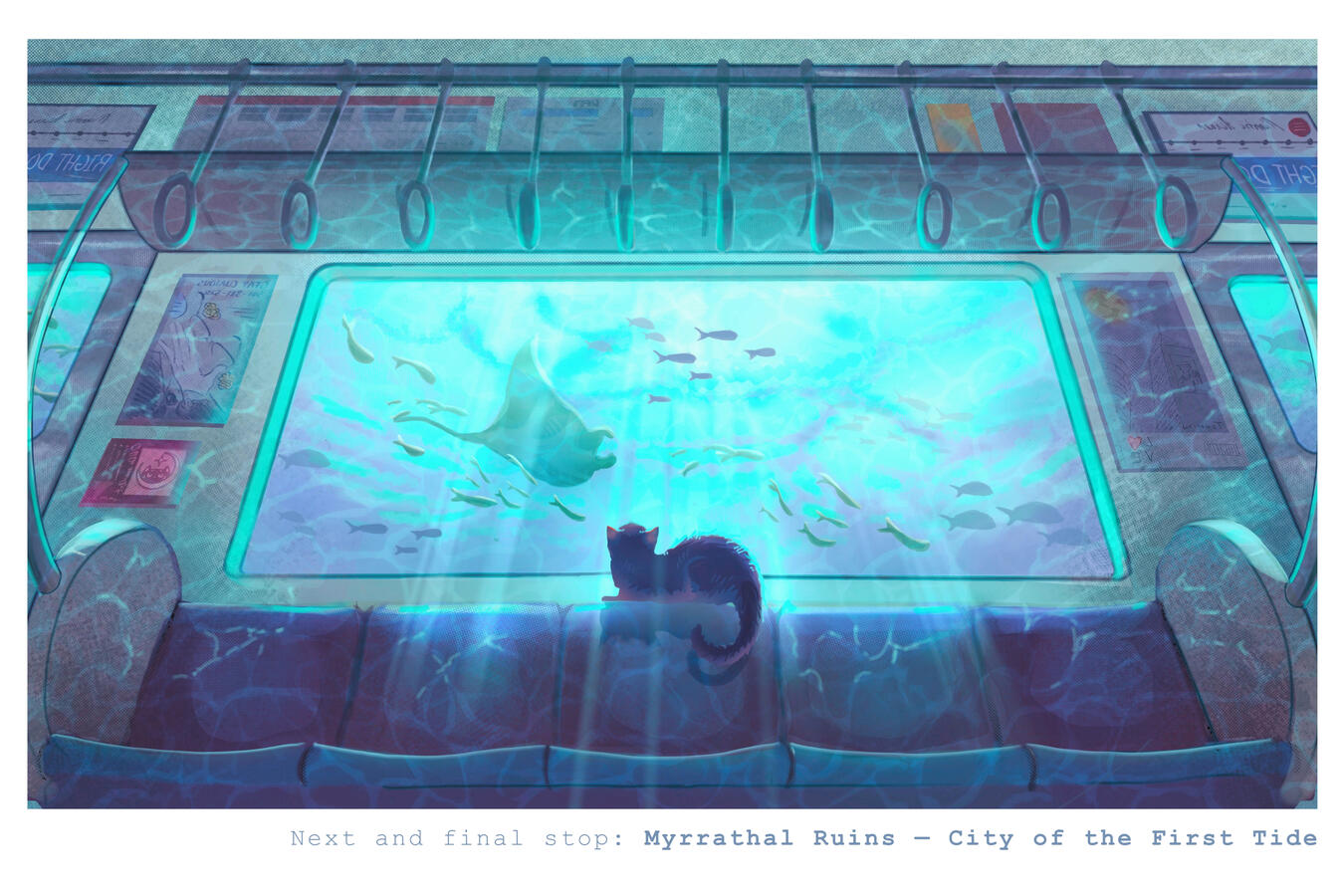 A Stop at an Ancient Underwater Ruin