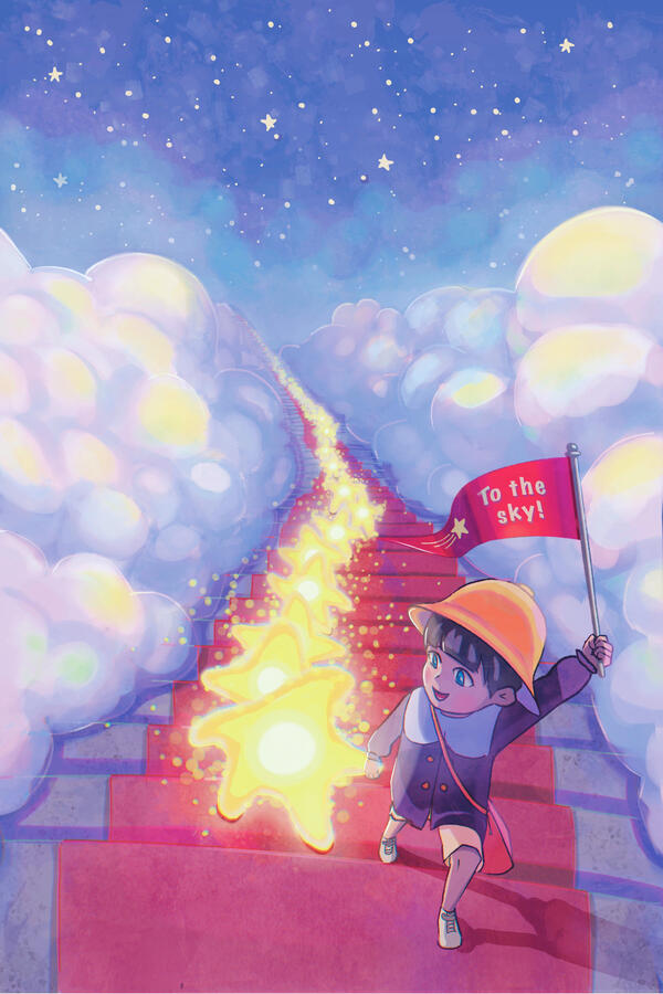 Walking Stars to the Sky